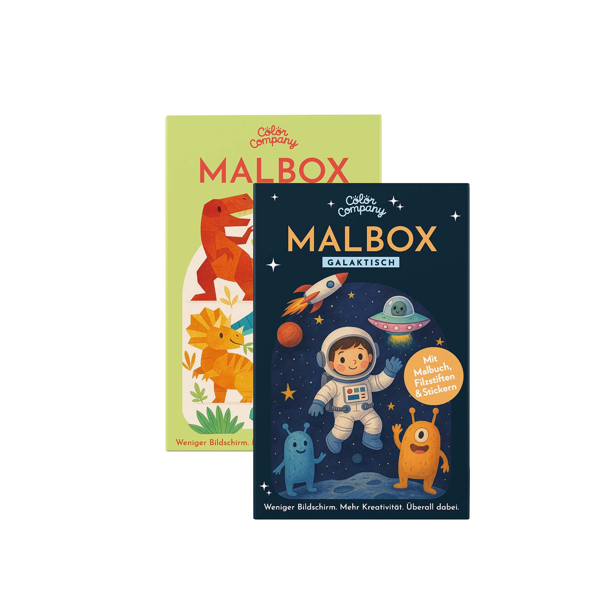 Entdecker 2er Malbuch Set als Ostergeschenk für Kinder Mädchen