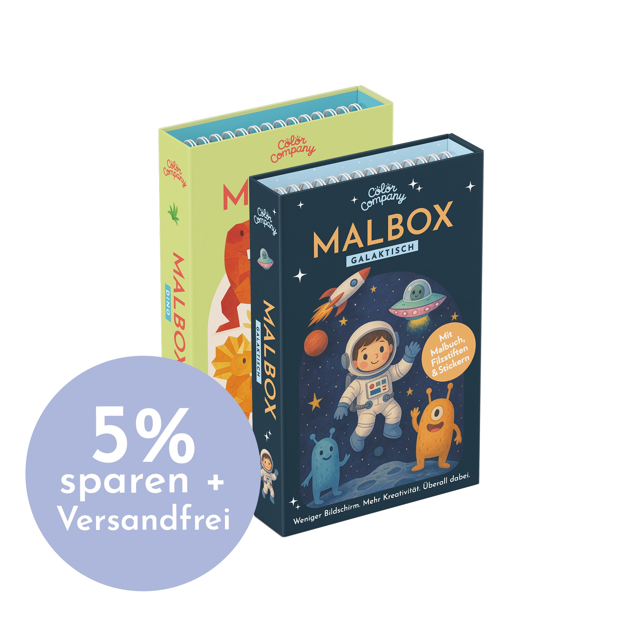 Sale Code Rabatte Malbox Dino und Galakrisch 2 set