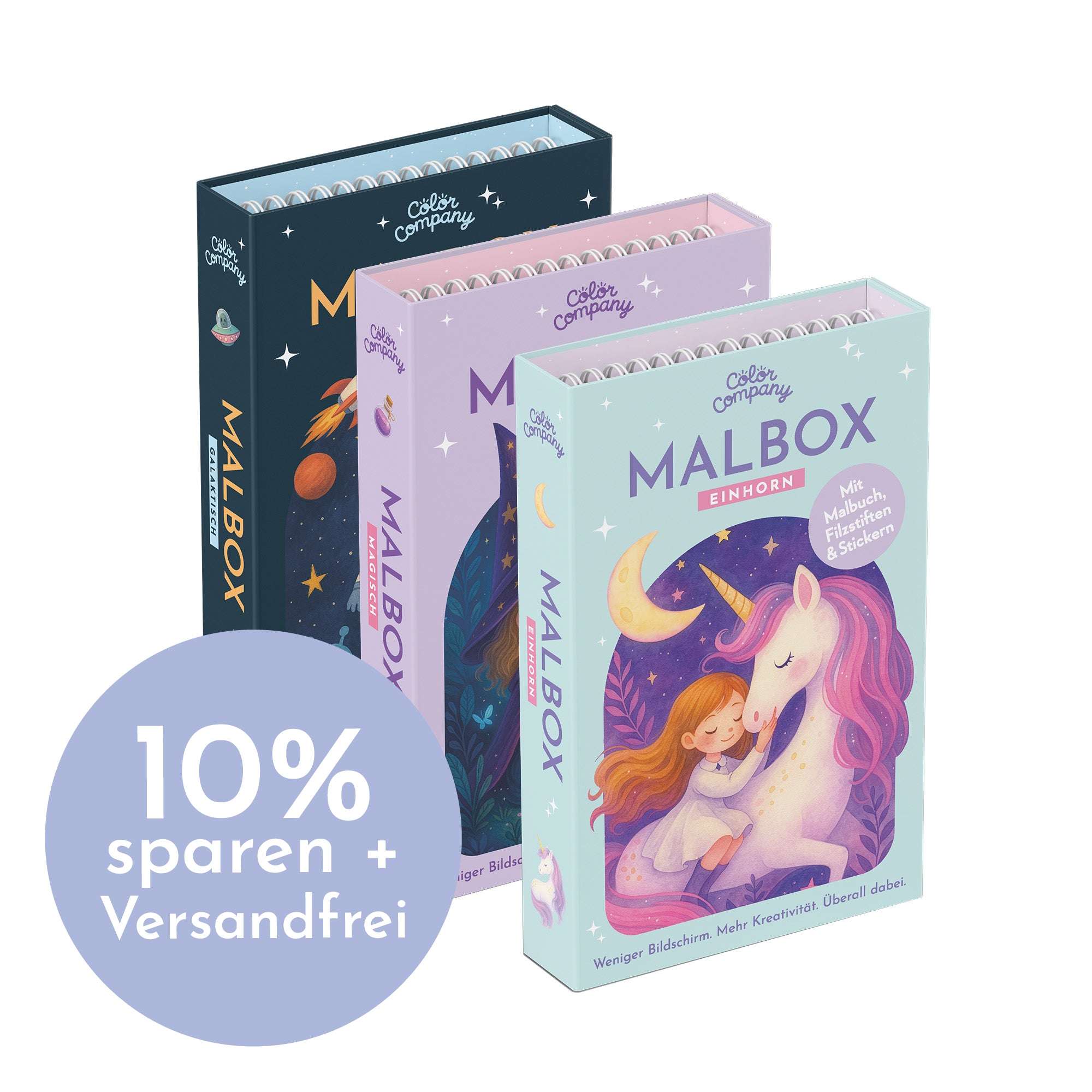 Sale 10% Rabatt Color Company Code Bundel Einhorn Magisch hexe Astronaut